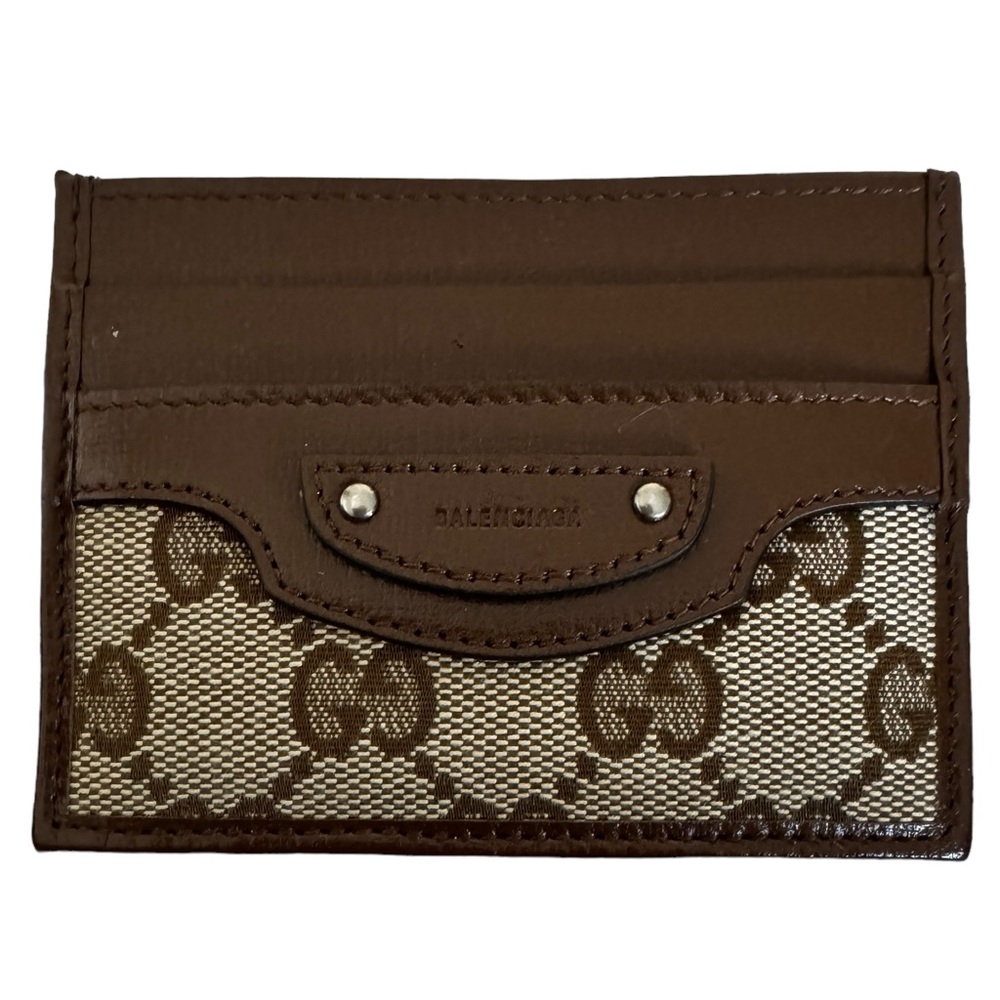 BNWB Gucci X Balenciaga The Hacker Project Neo Classic Card Case Wallet